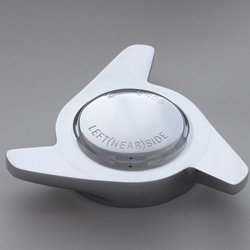 Plain (no logo) - 8 TPI, 52mm, Three-eared - Left